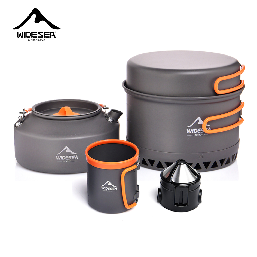 Camping Cooking Survival - キャンプ食器アウトドア調理器具セットポット観光ケトルコーヒーカップフィルテキッチン用品ギア器具ハイキングピクニック旅行