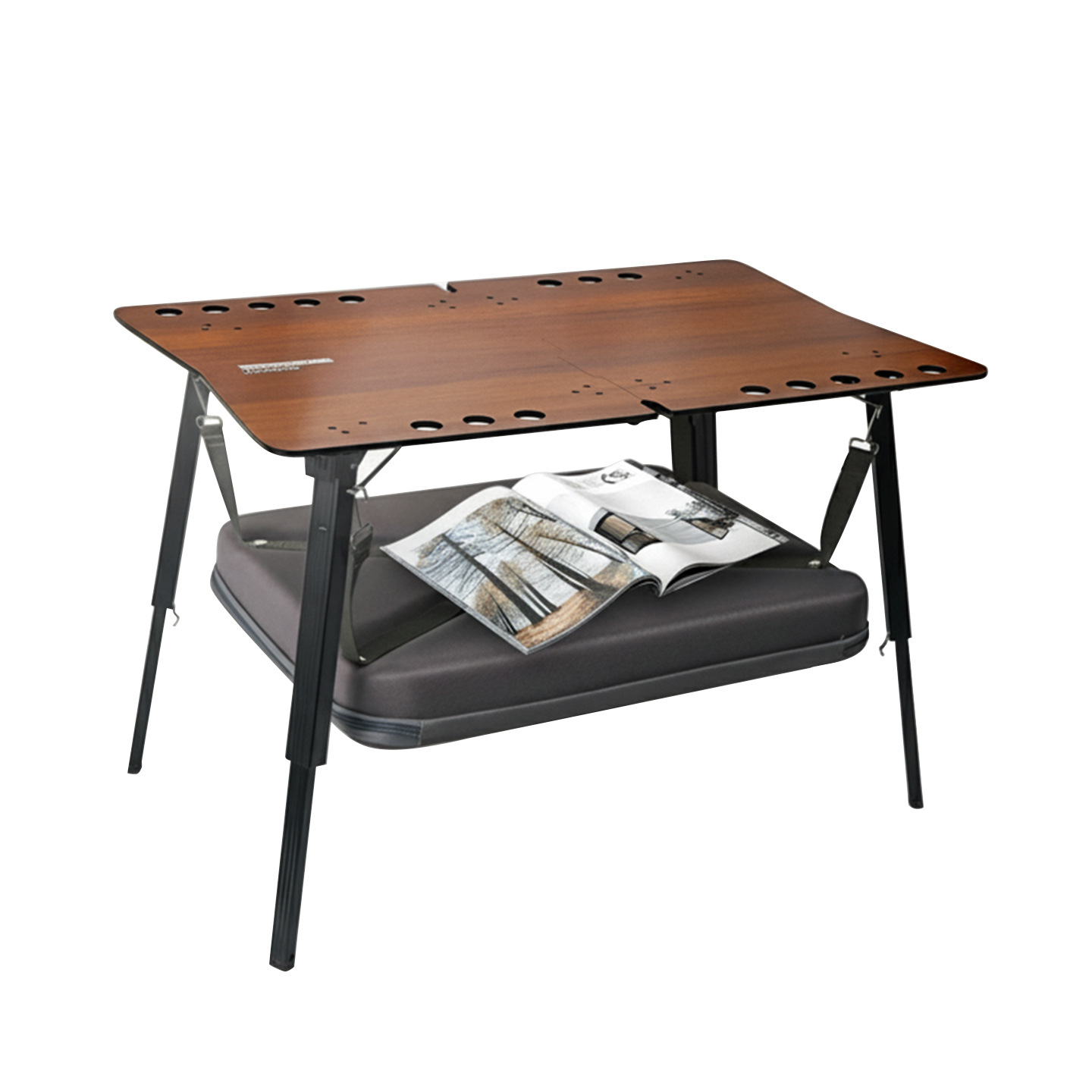 Camping Cooking Table Foldable - 屋外用アルミ折りたたみテーブル IGT 軽量 キャンプカー ポータブル ビーチ