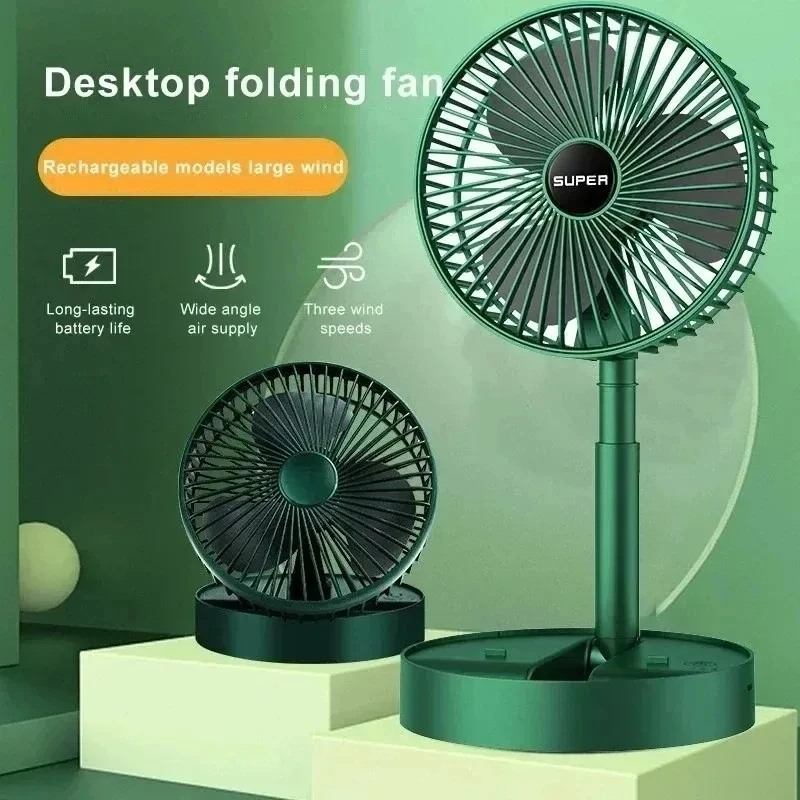 Camping Cooking Table Foldable - USB 折りたたみ式電動ファン冷風ポータブル屋内屋外換気扇ミニ家庭用冷却テーブルファンキャンプデスクトップ空気冷却ファン