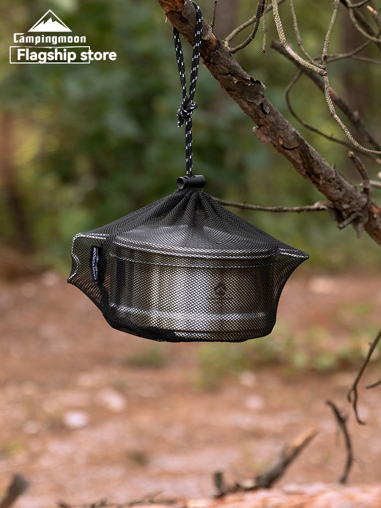 Camping Cooking Snow - CAMPINGMOON ハイキング用軽量ポットセット アウトドアキャンプ、水沸かし、料理、キャンプ用調理器具、スノーポット S371