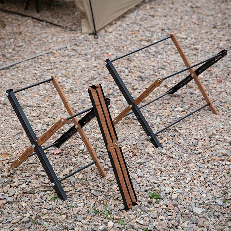 Camping Cooking Basket - ポータブル折りたたみキャンプテーブルバスケット多層収納バスケットオーガナイザーテーブルアクセサリー屋外ピクニック調理部品