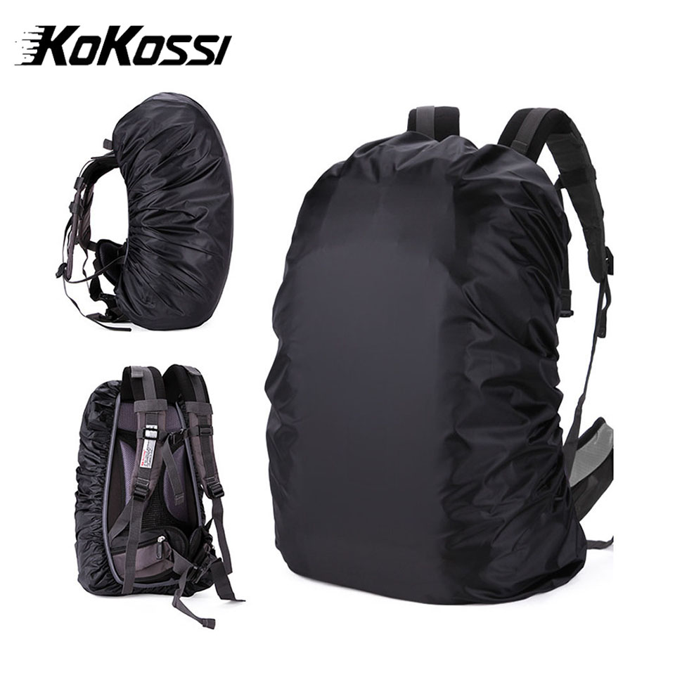 Camping Cooking Cover - KoKossi 1 個 25-60L レインカバーバックパック防水バッグカバーハイキングキャンプレインオックスフォード布レインカバー屋外保護雨