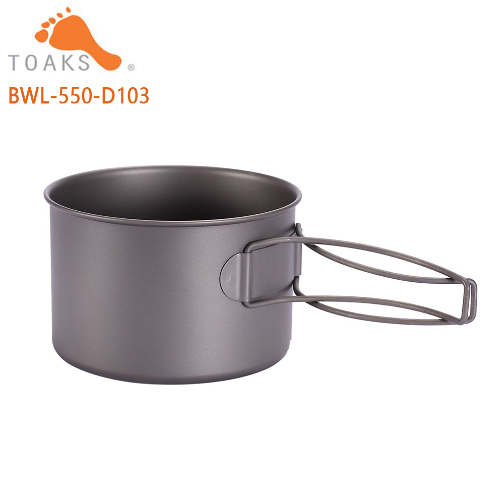 Toaks BWL-550折りたたみハンドル付きキャンプチタ - Camping Cooking Utensils Kit のレビューと価格