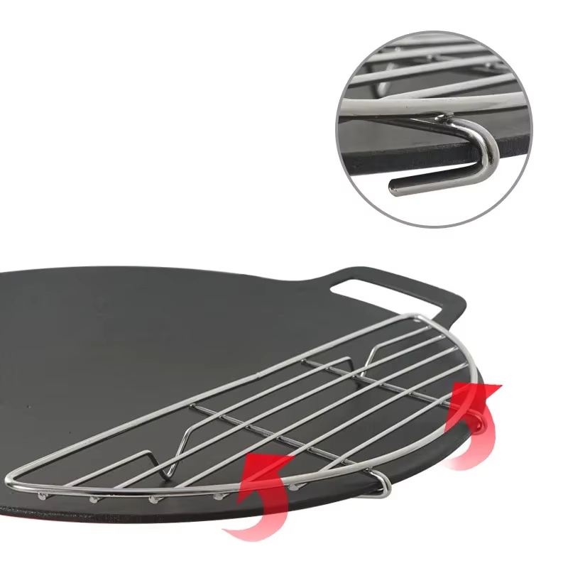 屋外バーベキューネットスチームラックステンレス鋼キャンプバー - Camping Cooking Survival のレビューと価格