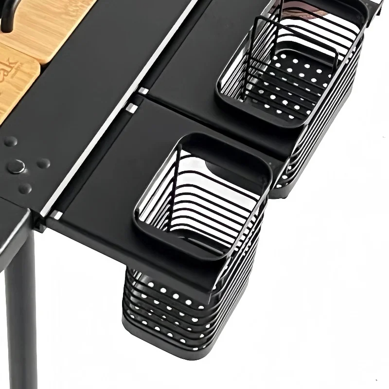 アウトドアキャンプ用箸バスケット、ユニットフレーム、サイドハ - Camping Cooking Basket のレビューと価格