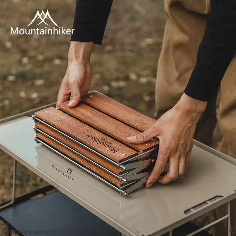 MOUNTAINHIKER 3段ラックアップグレードアウトド - Camping Cooking Table Foldable のレビューと価格
