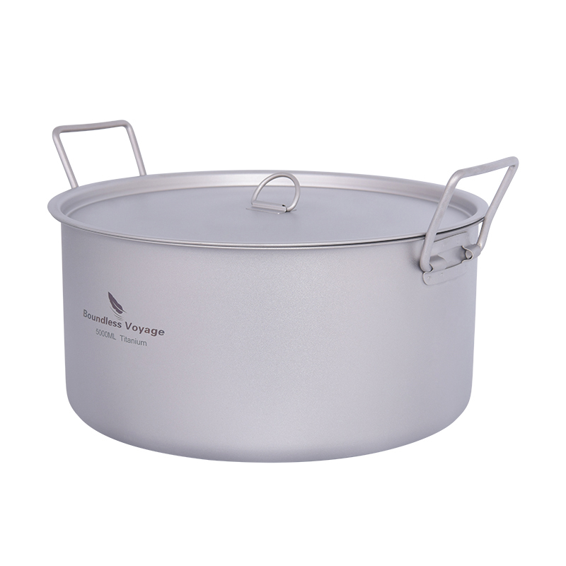 寝袋のない方-ポータブルチタンポット、大容量、屋外、ハイキン - Camping Cooking Pot Large のレビューと価格