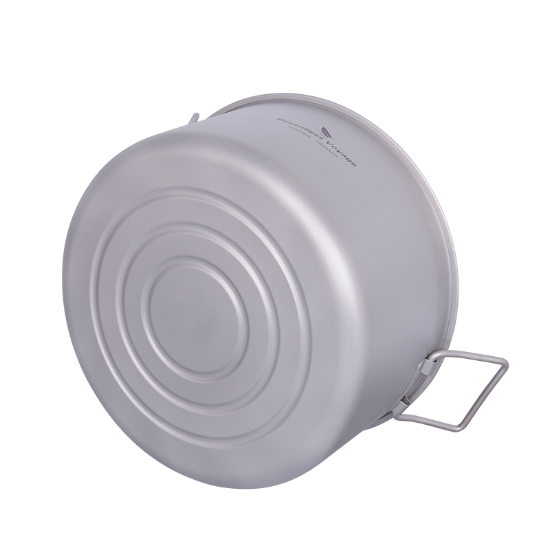 寝袋のない方-ポータブルチタンポット、大容量、屋外、ハイキン - Camping Cooking Pot Large のレビューと価格