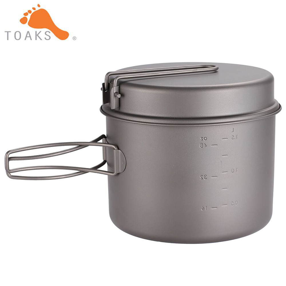 Toaks-超軽量チタンポットフライパン,調理器具セット,ア - Camping Cooking Basket のレビューと価格