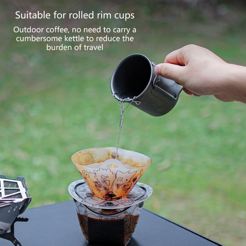 スチールコーヒースパウトコントロール継手はポータブルコーヒー - Camping Cooking Bowl のレビューと価格