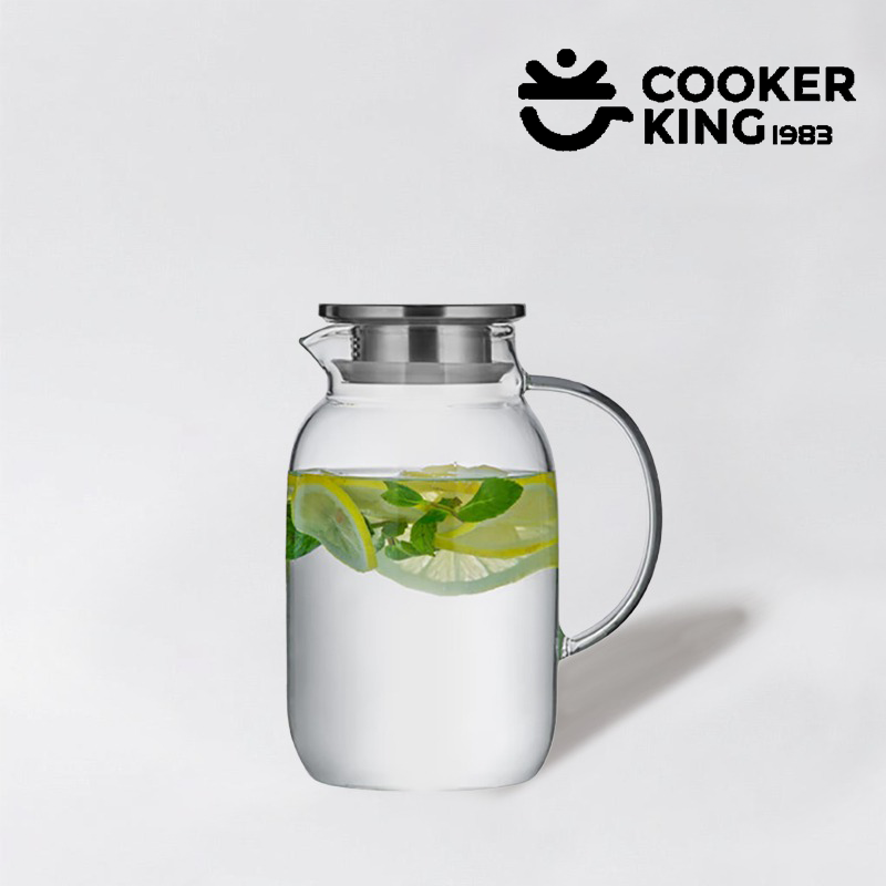 クッカーキング 1.8/2.5L ガラスケトル 高ホウケイ酸 - Camping Cooking Pot Large のレビューと価格