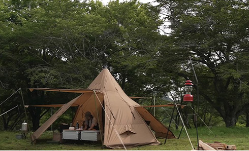 キャンプ用ピラミッドテント スノースカート付き 超軽量アウト - Camping Cooking Snow のレビューと価格