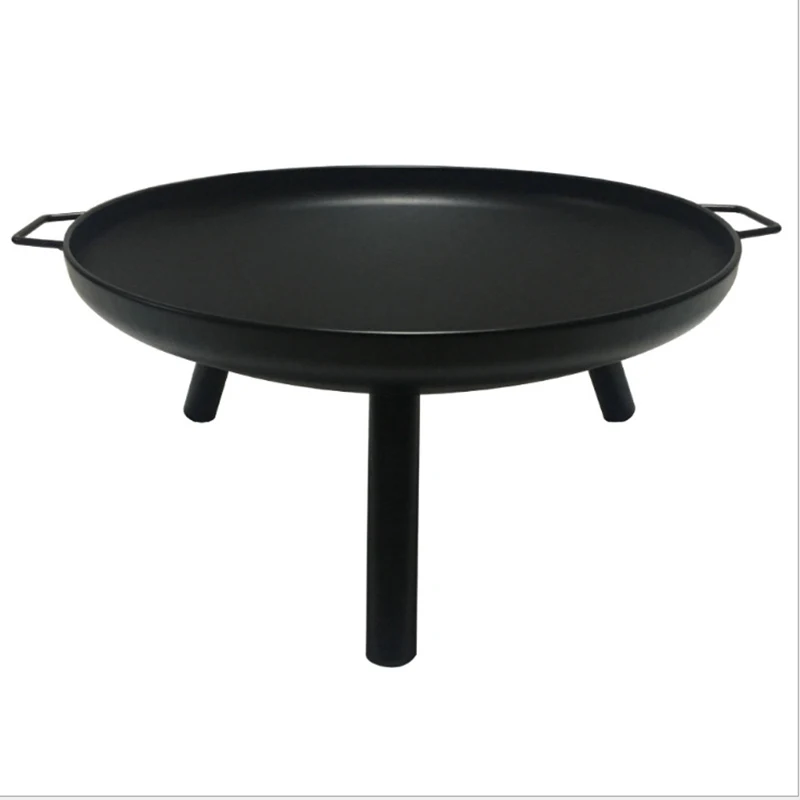 バーベキュートング付きファイヤーボウル、庭、パティオテラス、 - Camping Cooking Basket のレビューと価格