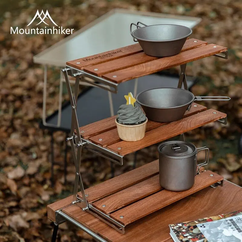MOUNTAINHIKER アップグレードアウトドアキャンプ - Camping Cooking Table Foldable のレビューと価格
