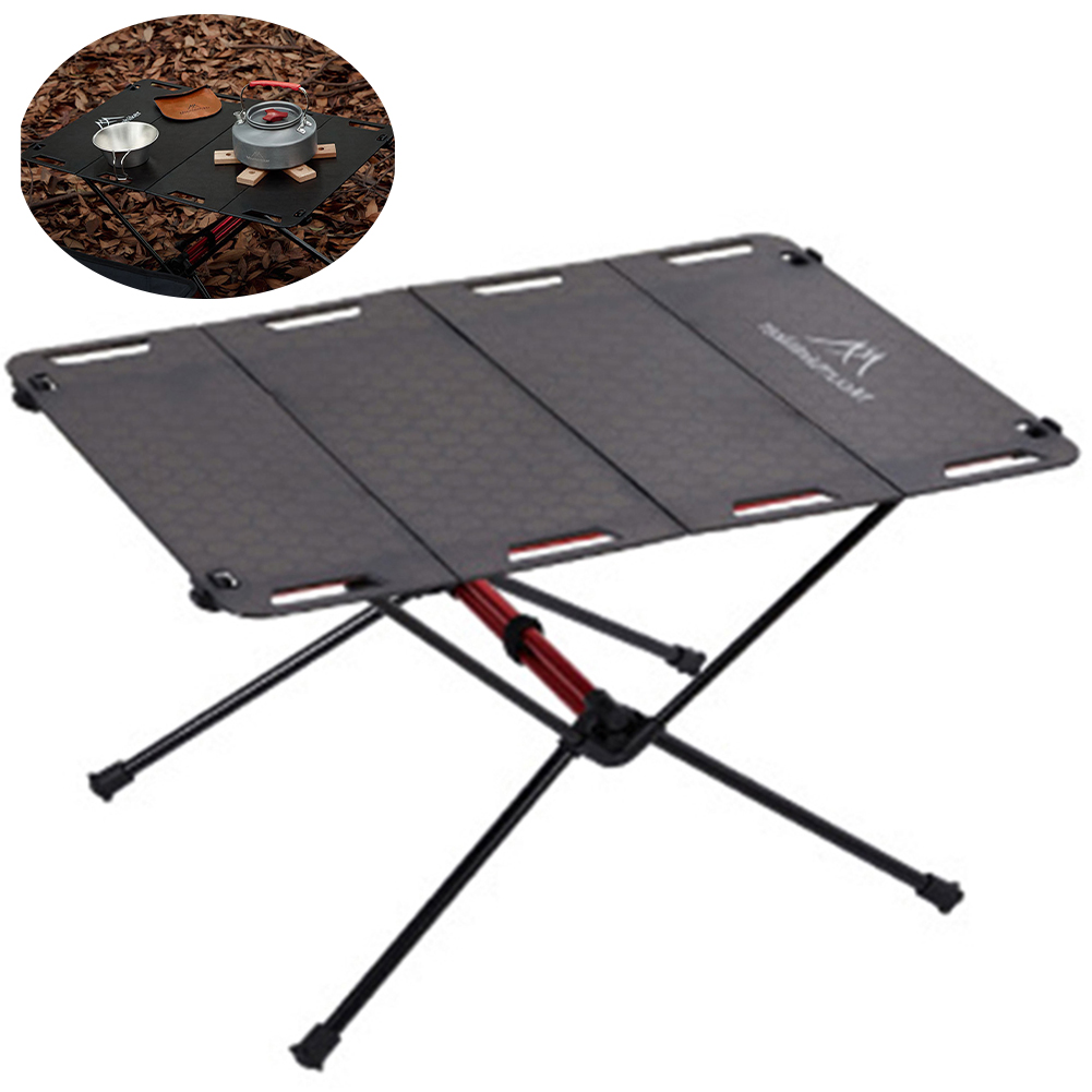 折りたたみキャンプテーブル 軽量アウトドア折りたたみテーブル - Camping Cooking Table Foldable のレビューと価格