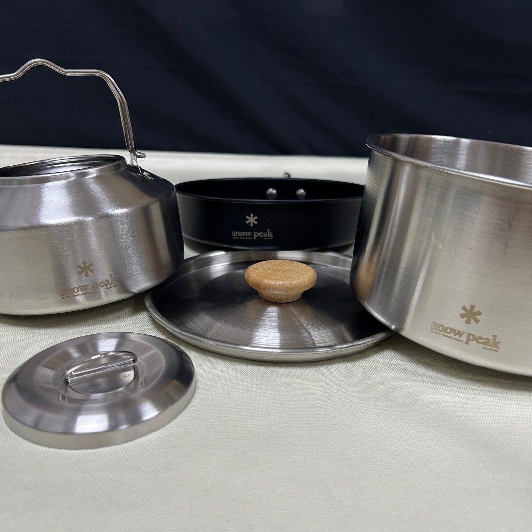 スノーピーク ステンレス製キャンプ用調理器具 ポータブルノン - Camping Cooking Snow のレビューと価格