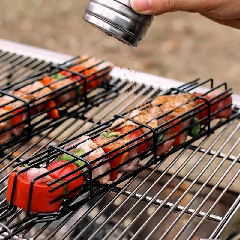 2/3個入りグリルバスケット ステンレス製グリルバスケット  - Nesting Camping Cooking Set のレビューと価格