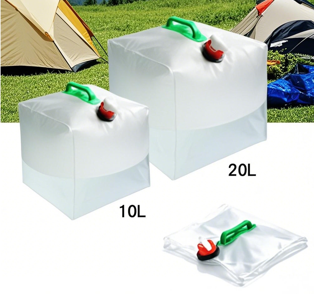 屋外折りたたみウォーターバッグ大容量ポータブルウォーターバッ - Camping Cooking Pot Large のレビューと価格