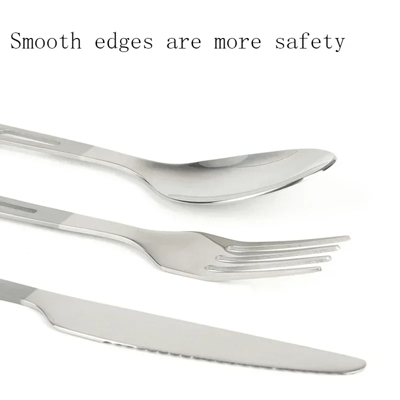 Hwzbben-チタン食器セット、フォーク、スプーン、ナイフ - Camping Cooking Full Set のレビューと価格