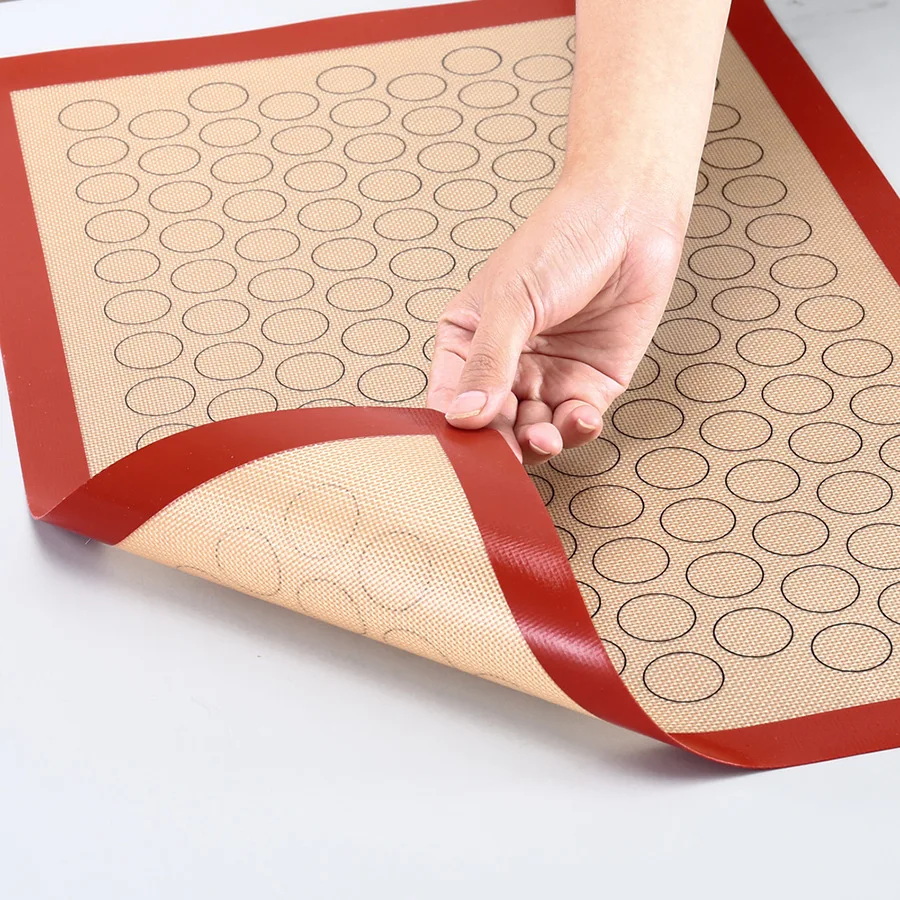ノンスティックシリコンマカロンベーキングマット、クッキーペス - Camping Cooking Mat のレビューと価格