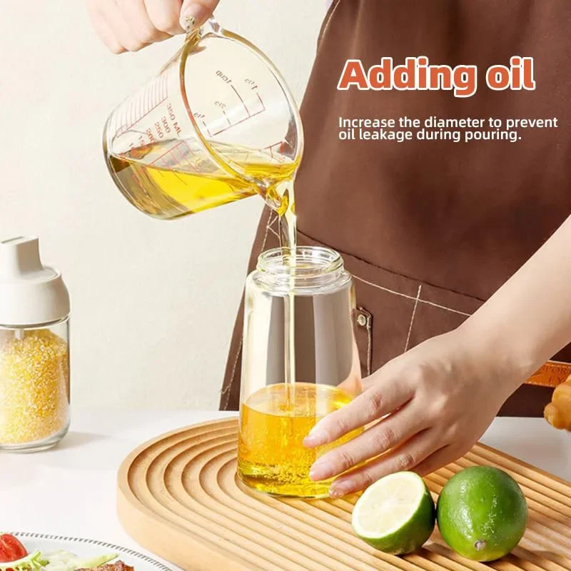 オイルスプレー 2-in-1 プラスチック製 家庭用 キッチ - Camping Cooking Full Set のレビューと価格