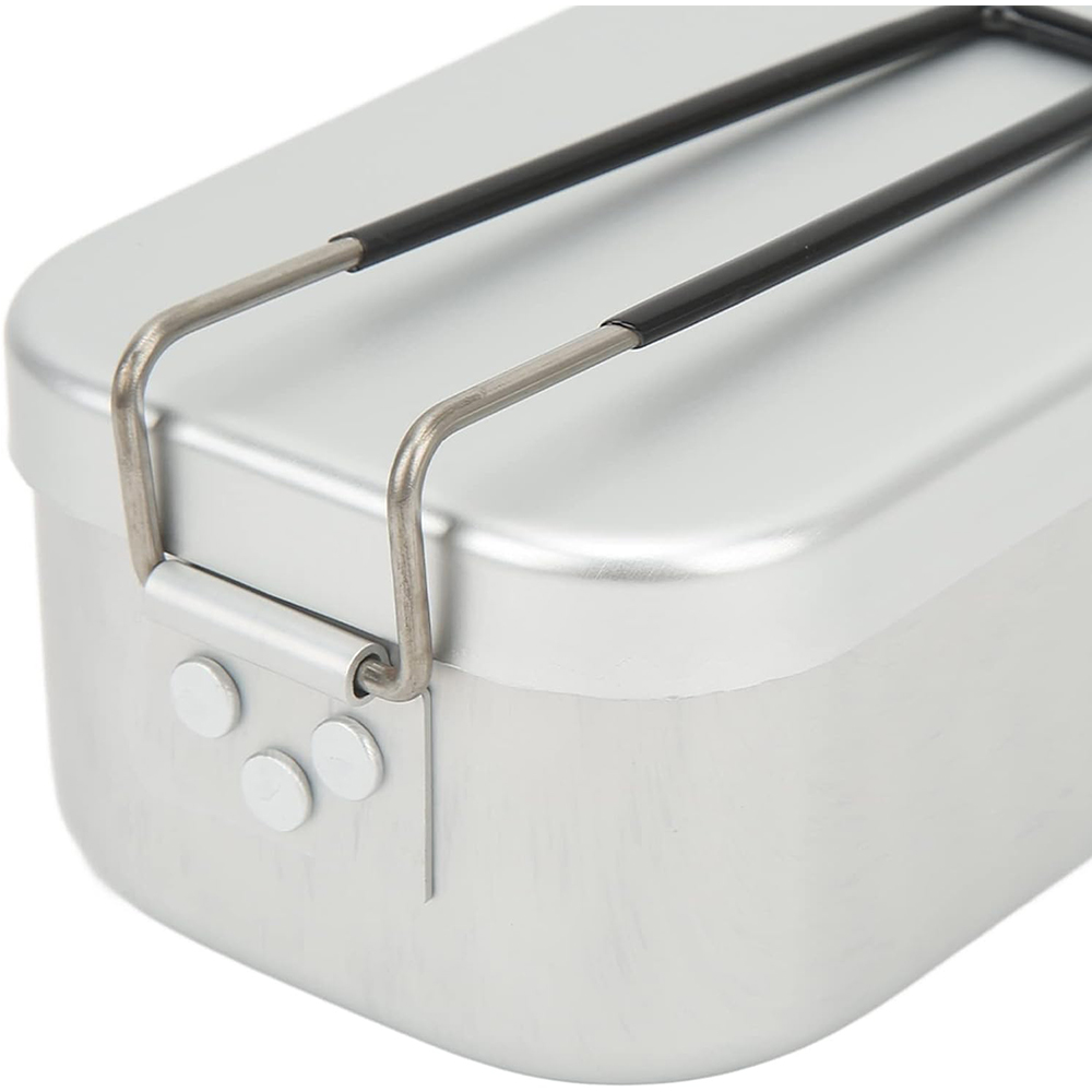 800 ミリリットルアルミ弁当箱屋外キャンプ調理器具食器折り - Camping Cooking Survival のレビューと価格