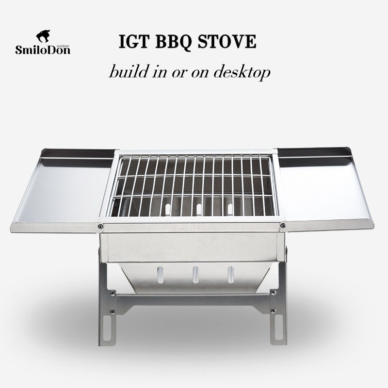 SmiloDon IGT バーベキューストーブ 1 ユニット - Camping Cooking Table Foldable のレビューと価格
