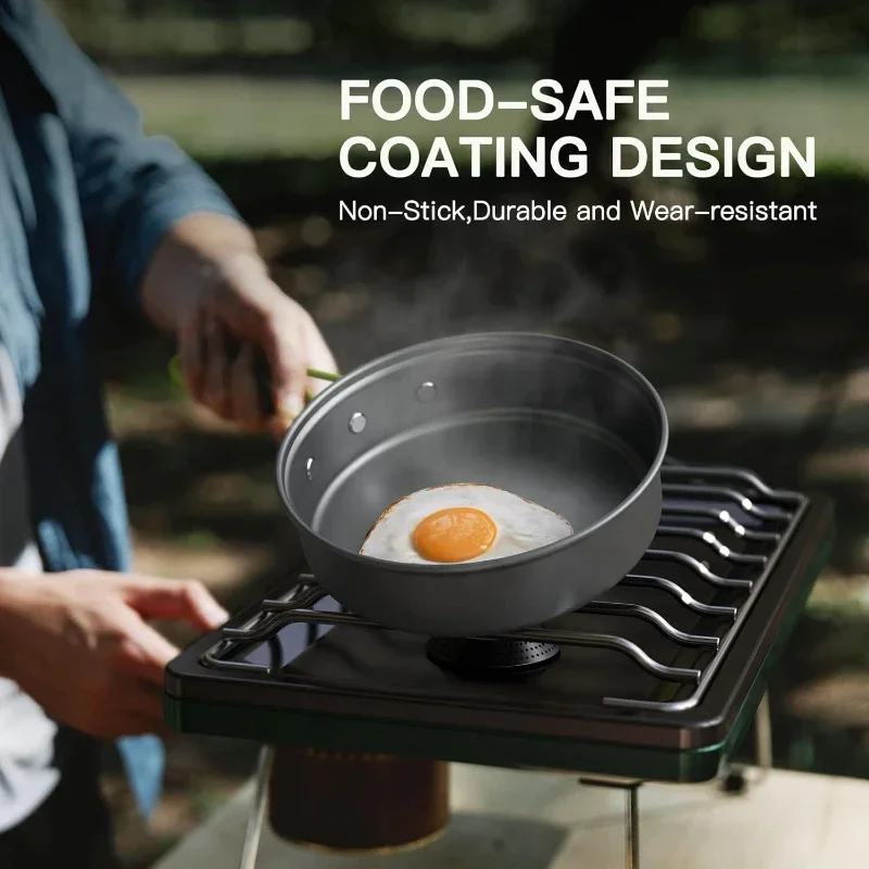 キャンプ用調理器具セット、アウトドアキッチン用品セット、アル - Camping Cooking Full Set のレビューと価格