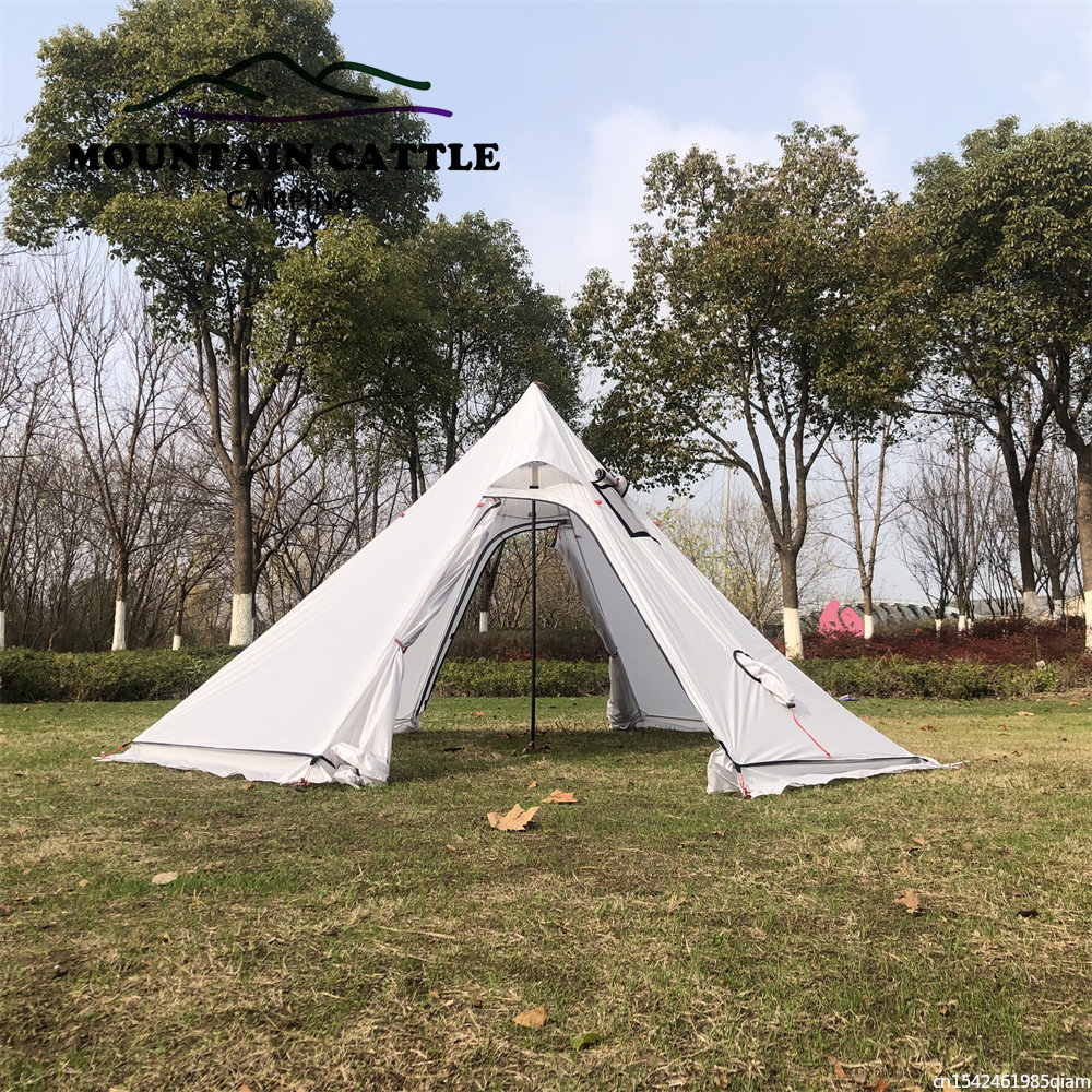 防雪スカート付きピラミッドテント,超軽量,屋外キャンプ,調理 - Camping Cooking Snow のレビューと価格