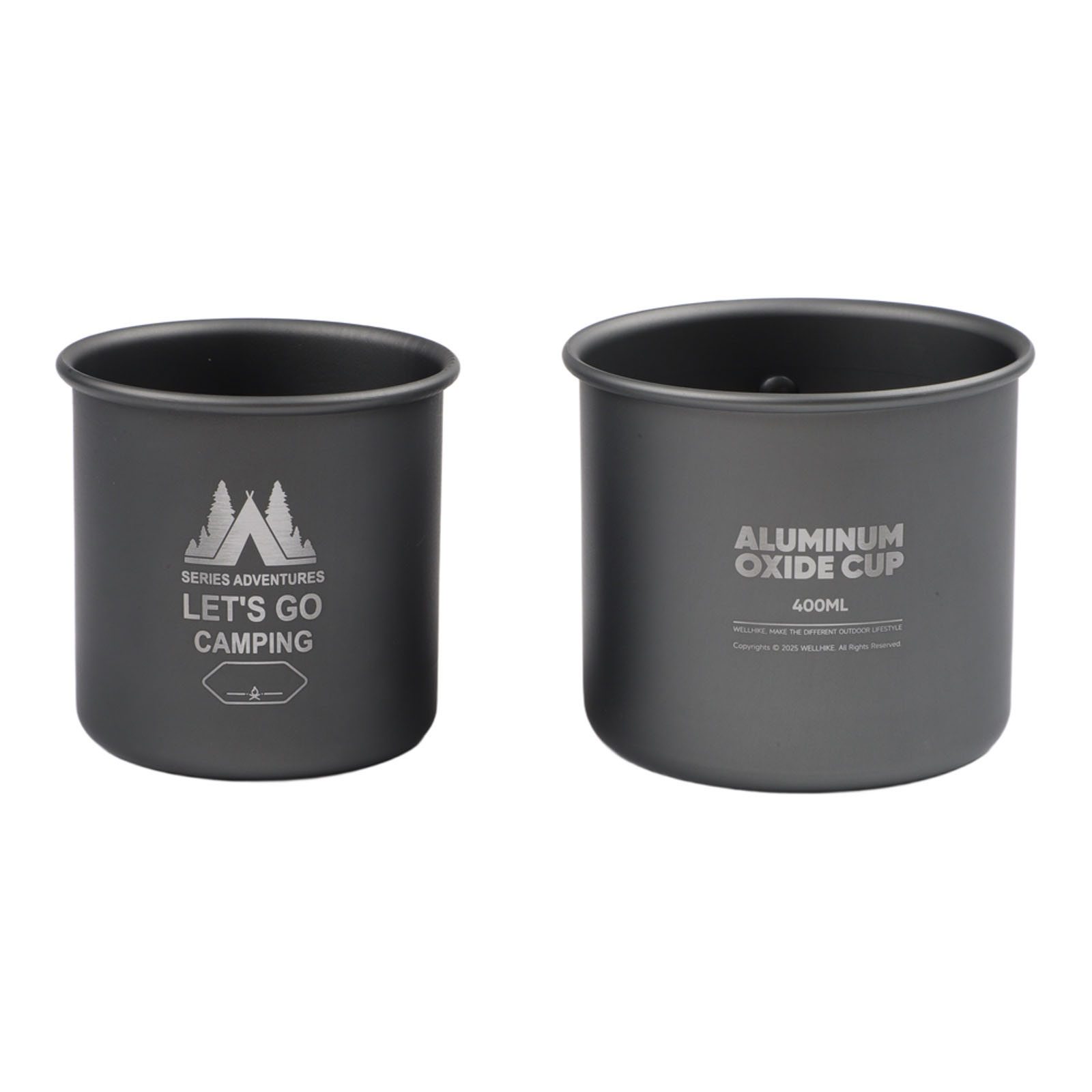 アルミ合金製キャンプマグセット 300mlと400ml 折り - Nesting Camping Cooking Set のレビューと価格