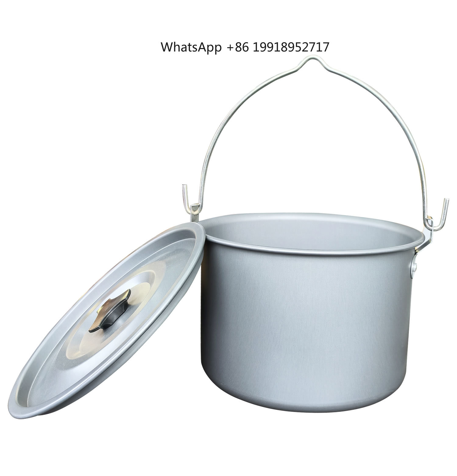 4L屋外吊り下げ式ポット キャンプ ピクニック用大型スープポ - Camping Cooking Pot Large のレビューと価格