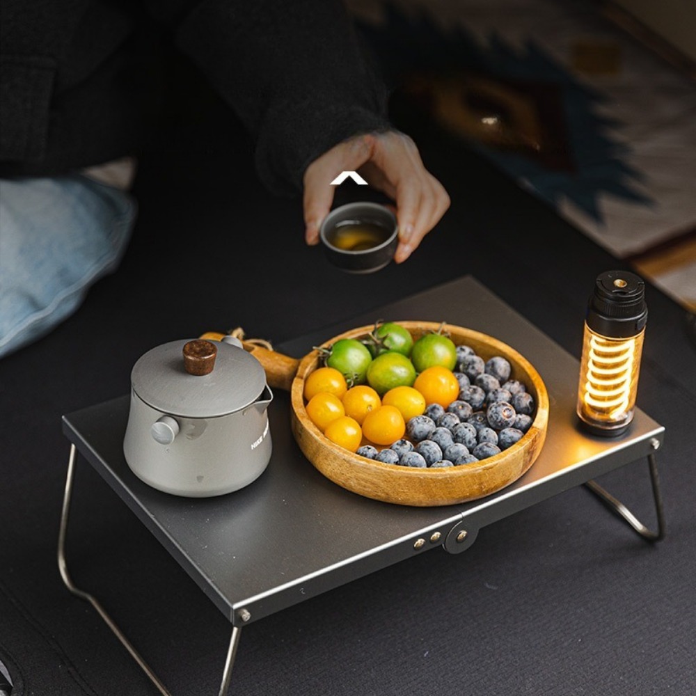 屋外キャンプ折りたたみテーブル超軽量アルミ合金シンプルなダイ - Camping Cooking Table Foldable のレビューと価格
