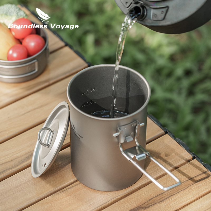 折りたたみハンドルと蓋付きの折りたたみ式キャンプ調理器具,ポ - Camping Cooking Utensils Kit のレビューと価格