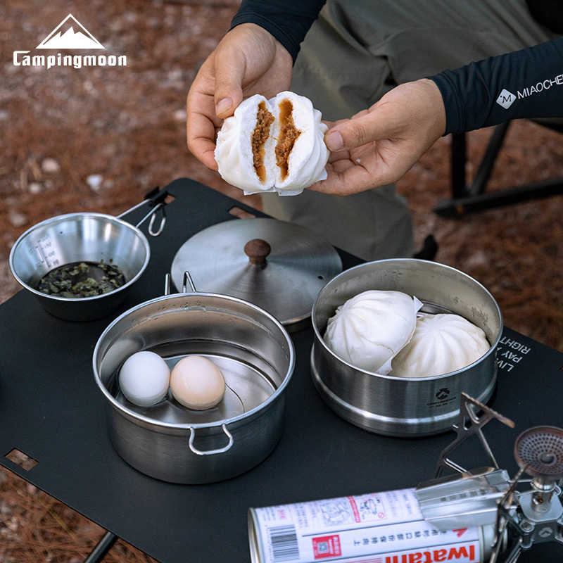S371-C1 キャンプ用スノーローラーボウルポット、蒸し引 - Camping Cooking Snow のレビューと価格