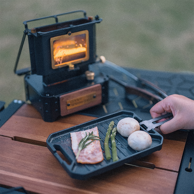 COOUT SPRINGHILL アウトドアミニグリルパン  - Camping Cooking Survival のレビューと価格