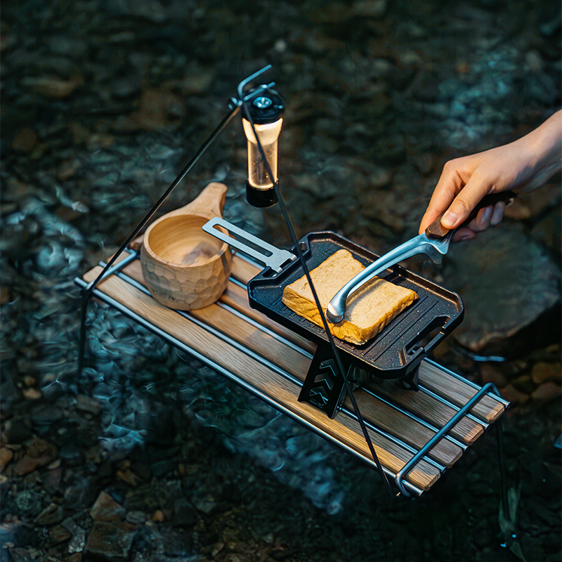 COOUT SPRINGHILL アウトドアミニグリルパン  - Camping Cooking Survival のレビューと価格