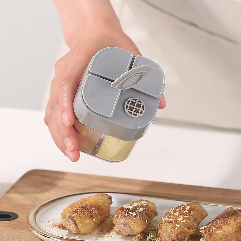 4 in 1 プラスチックディスペンサー キャンプスパイスコ - Camping Cooking Full Set のレビューと価格