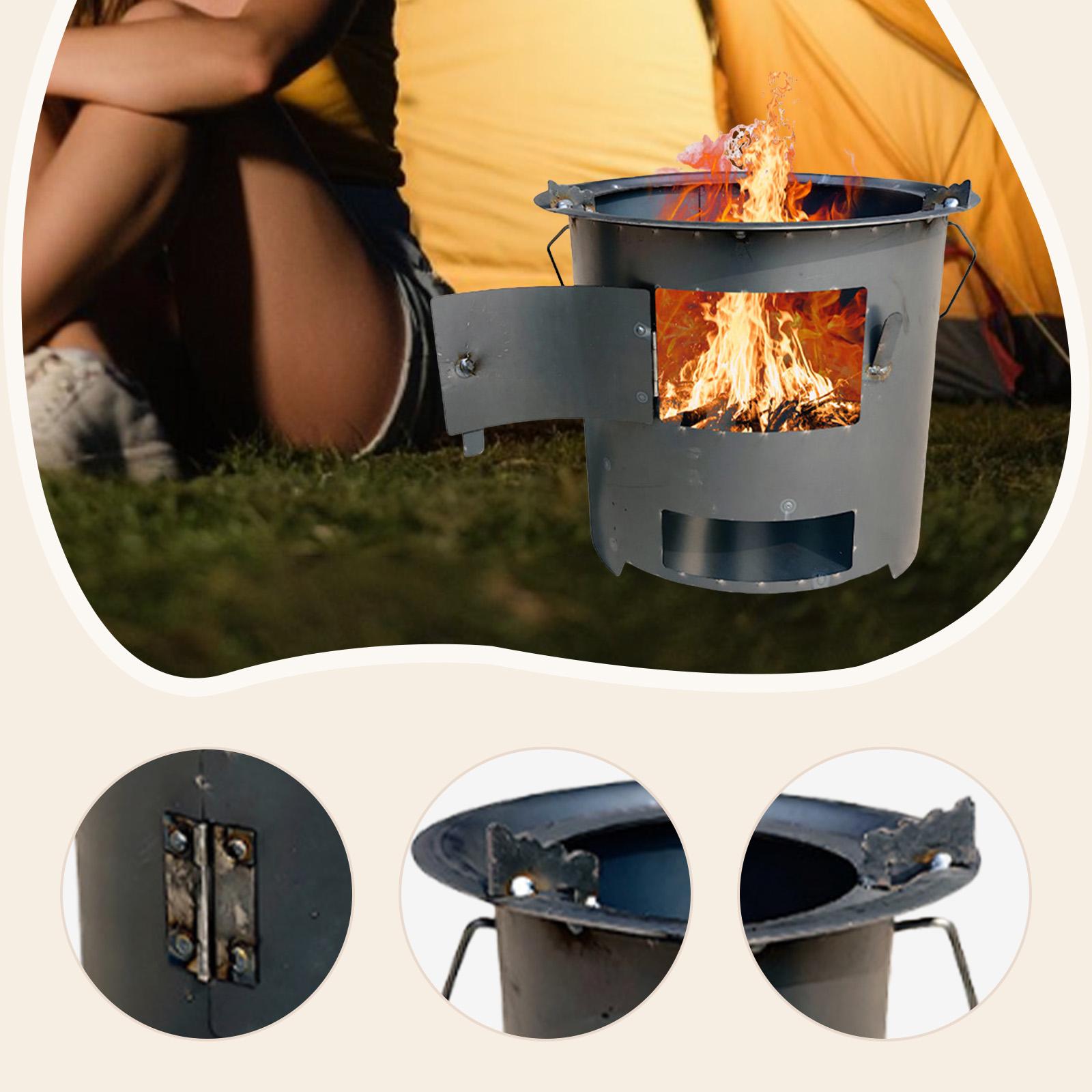 薪焚き炉 火上調理用 実用的な多機能調理用焚き火台 家庭用  - Camping Cooking Over Fire のレビューと価格