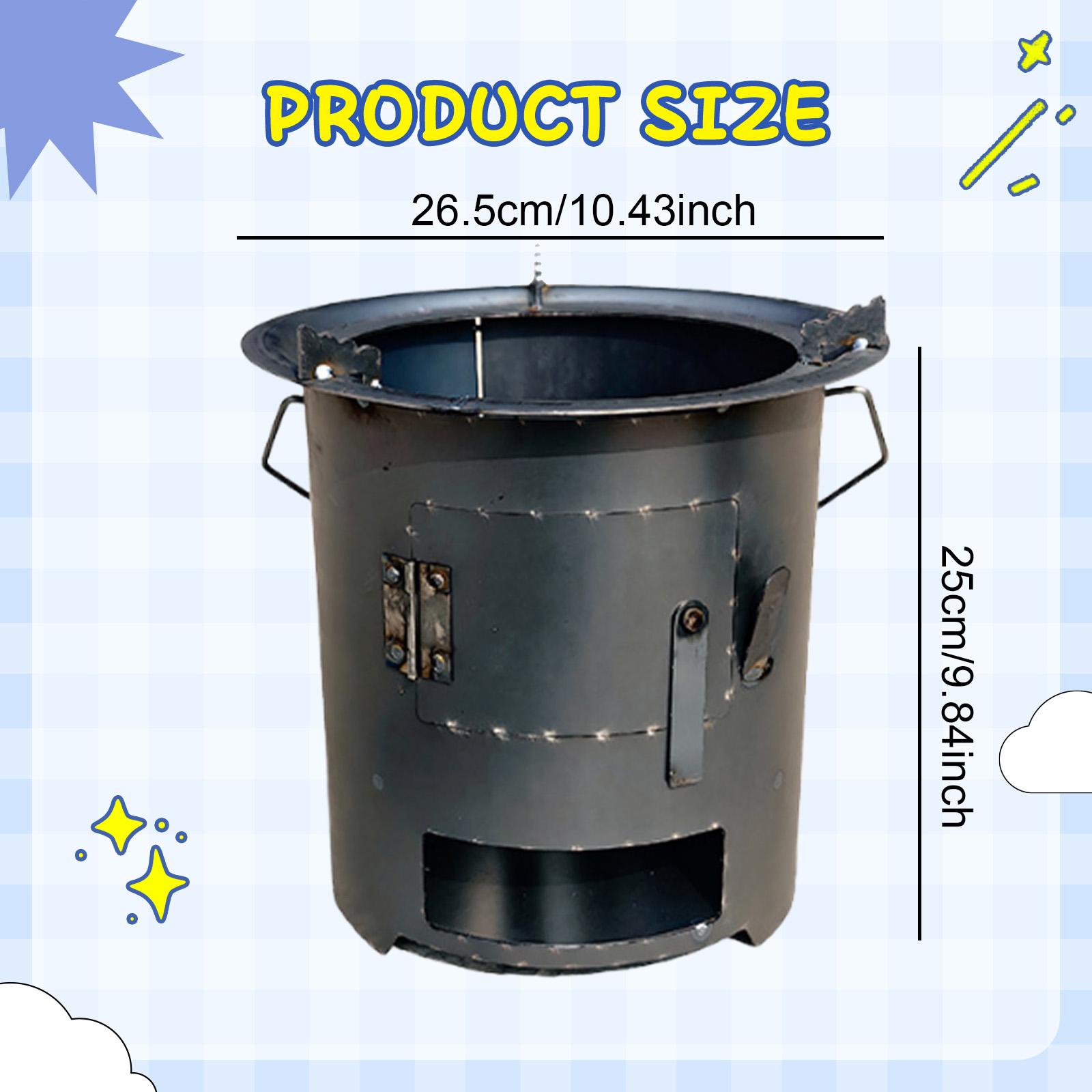 薪焚き炉 火上調理用 実用的な多機能調理用焚き火台 家庭用  - Camping Cooking Over Fire のレビューと価格