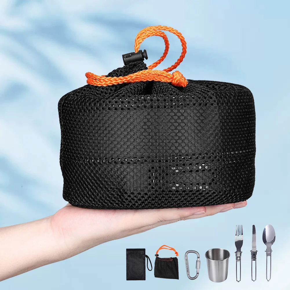キャンプ調理器具キット ケトル ポット パン クックセット  - Camping Cooking Utensils Kit のレビューと価格