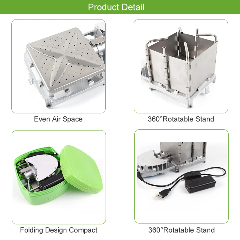 Brs-折りたたみ式屋外薪ストーブ、軽量薪炉、炭調理器、バー - Camping Cooking Cover のレビューと価格
