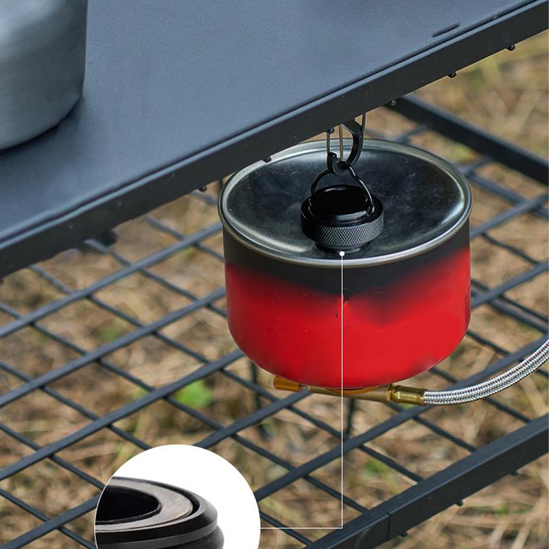 アルミ合金製調理用エアキャニスター蓋、ハンドル付きキャンプバ - Camping Cooking Must Haves のレビューと価格