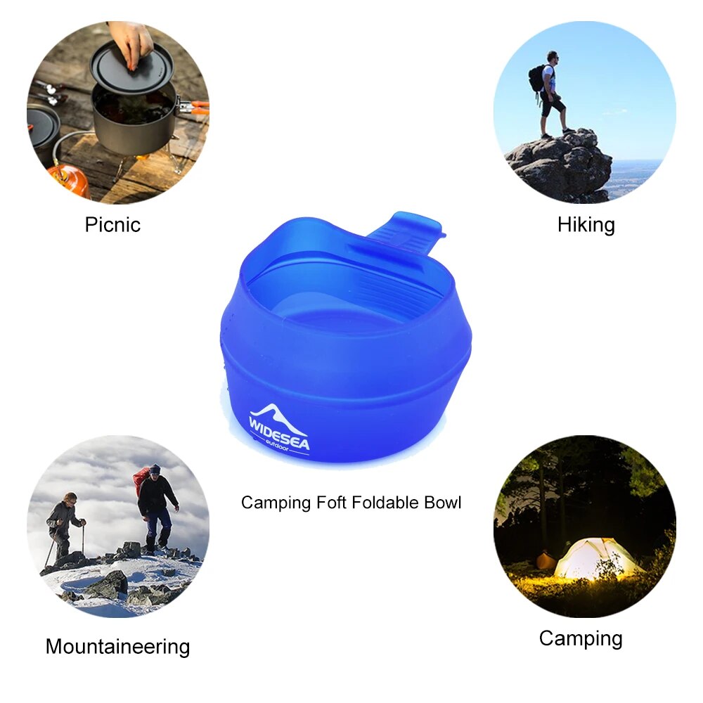 Widesea キャンプ 250 ミリリットルソフト折りたた - Camping Cooking Utensils Kit のレビューと価格