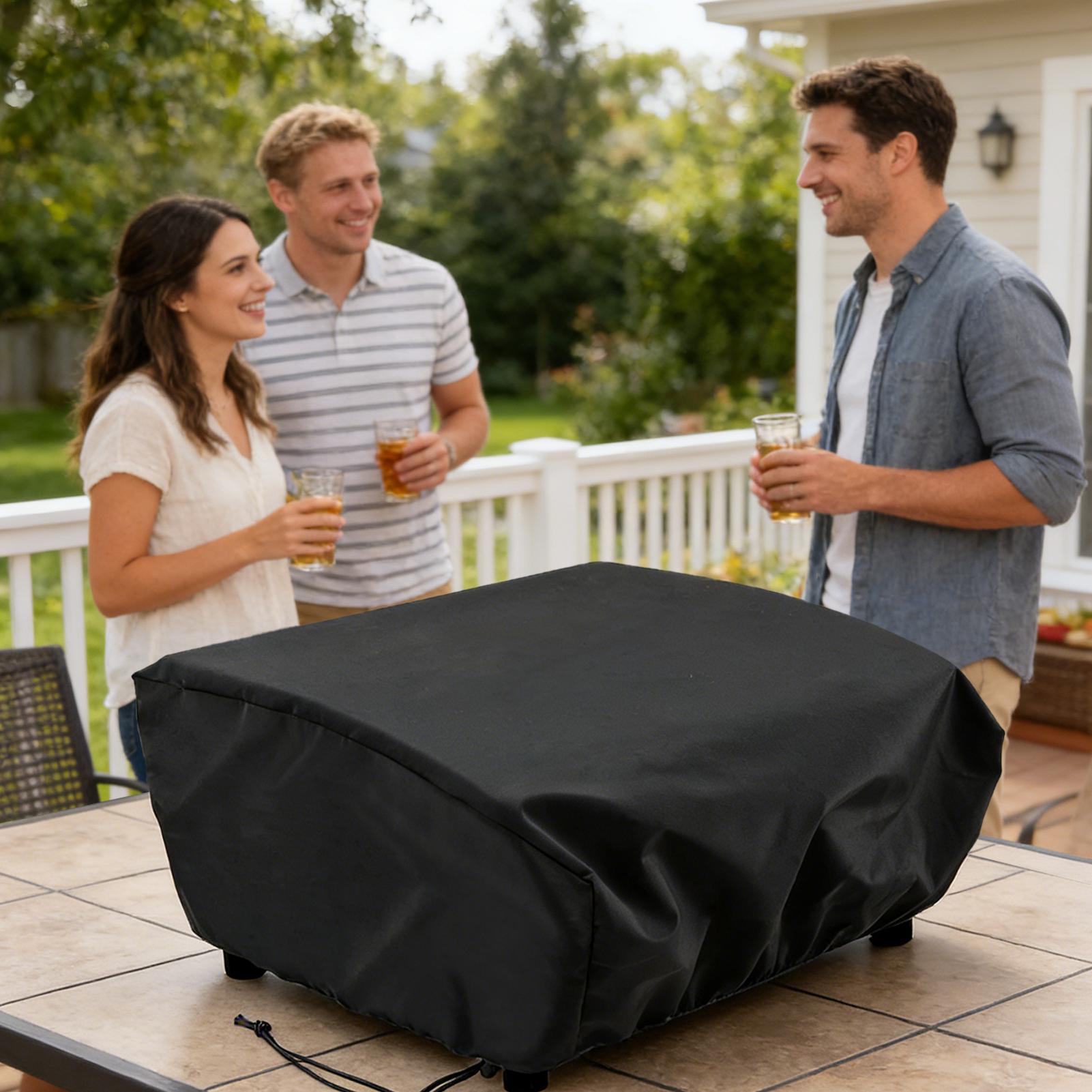 グリルカバー ヘビーデューティー 防水 テーブルトップグリド - Camping Cooking Cover のレビューと価格